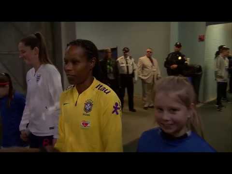 BRAZIL 1-2 ENGLAND SheBelieves Cup Highlights | Feb. 27, 2019 | Chester, PA - Talen Energy Stadium
