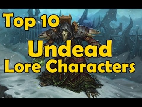Top 10 Undead Lore Characters