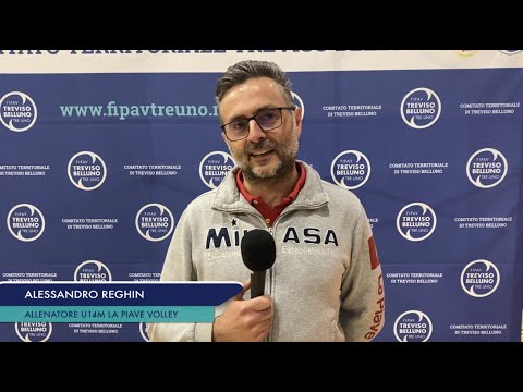 U14M: LE PAROLE DI COACH REGHIN (LA PIAVE VOLLEY) DOPO LA SCONFITTA IN FINALE