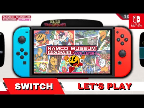 NAMCO MUSEUM ARCHIVES Vol 1 | Let's Play | Switch | #SnoleyGames