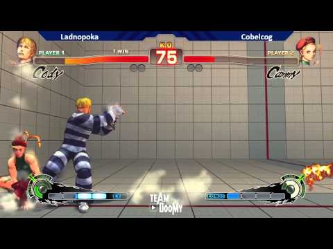 Northern Clash Ladnopoka Cody vs Cobelcog Cammy  SSF4AE2012 tournament GRAND FINAL