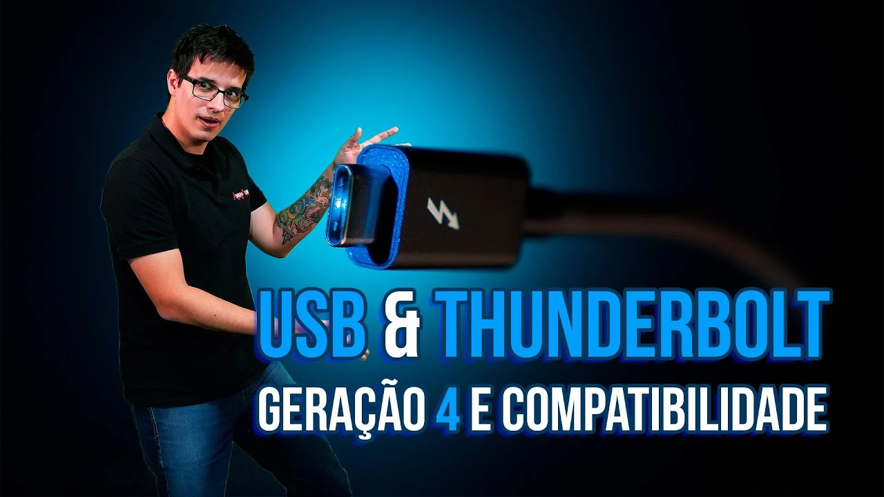 USB e THUNDERBOLT: o passado, presente e FUTURO das conexões mais versáteis do seu  PC