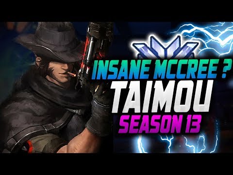 INSANE McCree Carry by - TAIMOU! 4275 SR [ OVERWATCH SEASON 13 TOP 500 ]