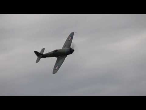 Hawker Fury II/Sea Fury, SR661, G-CBEL - Shuttleworth 'Fly Navy' Airshow 2017