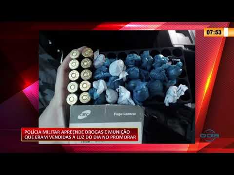 Drogas e municão vendidas aÌ€ luz do dia saÌƒo apreendidas no bairro Promorar em Teresina 21 09