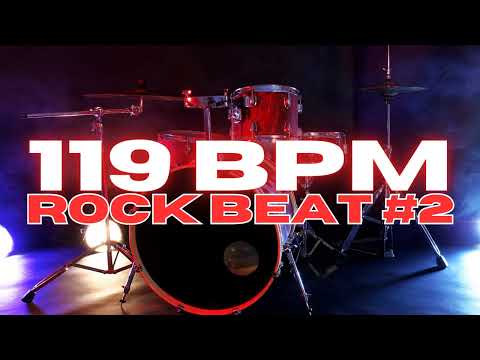 119 BPM - Rock Drum Beat - Loop 2
