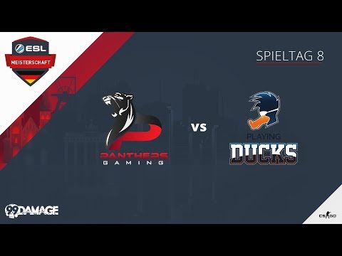 CS:GO - PANTHERS Gaming vs Playing Ducks - ESL Wintermeisterschaft 2018 - Tag 8 - Cache