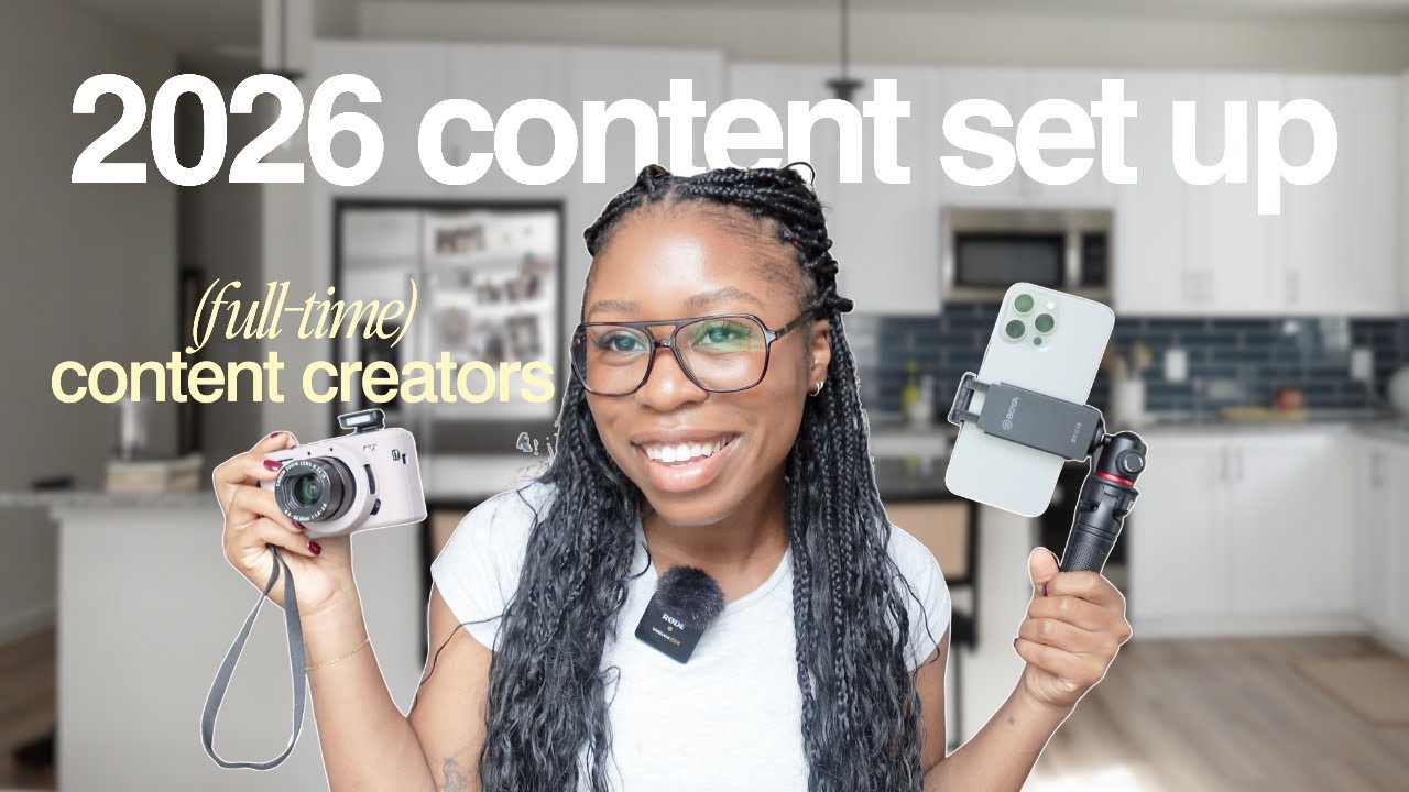 Become a Full-Time Creator with these 10 Tools (My Content Creator Tools & Set Up)