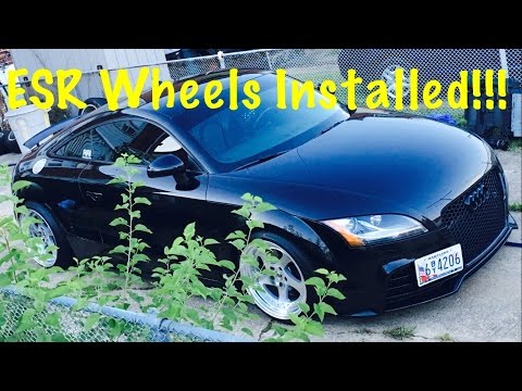 esr wheels installed!!!!!!