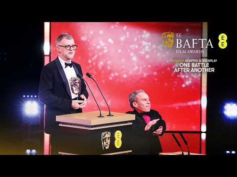 Paul Thomas Anderson Wins the Adapted Screenplay BAFTA | EE BAFTA Film Awards 2026