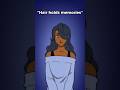 "Hair holds memories" #shorts #flipaclip #animation #animationmeme #oc #originalcharacter