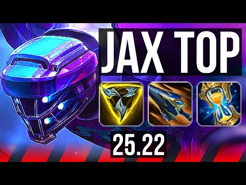 JAX vs TRUNDLE (TOP) | 7 solo kills, Dominating | EUW Diamond | 25.22