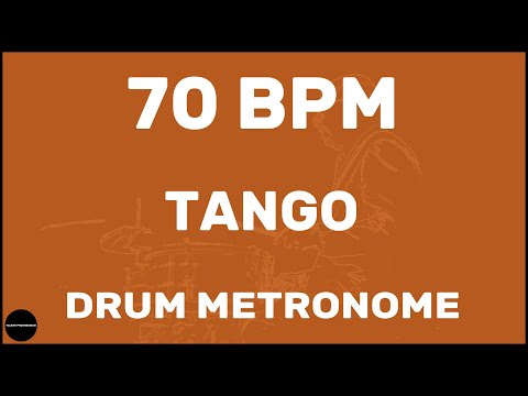 Tango | Drum Metronome Loop | 70 BPM