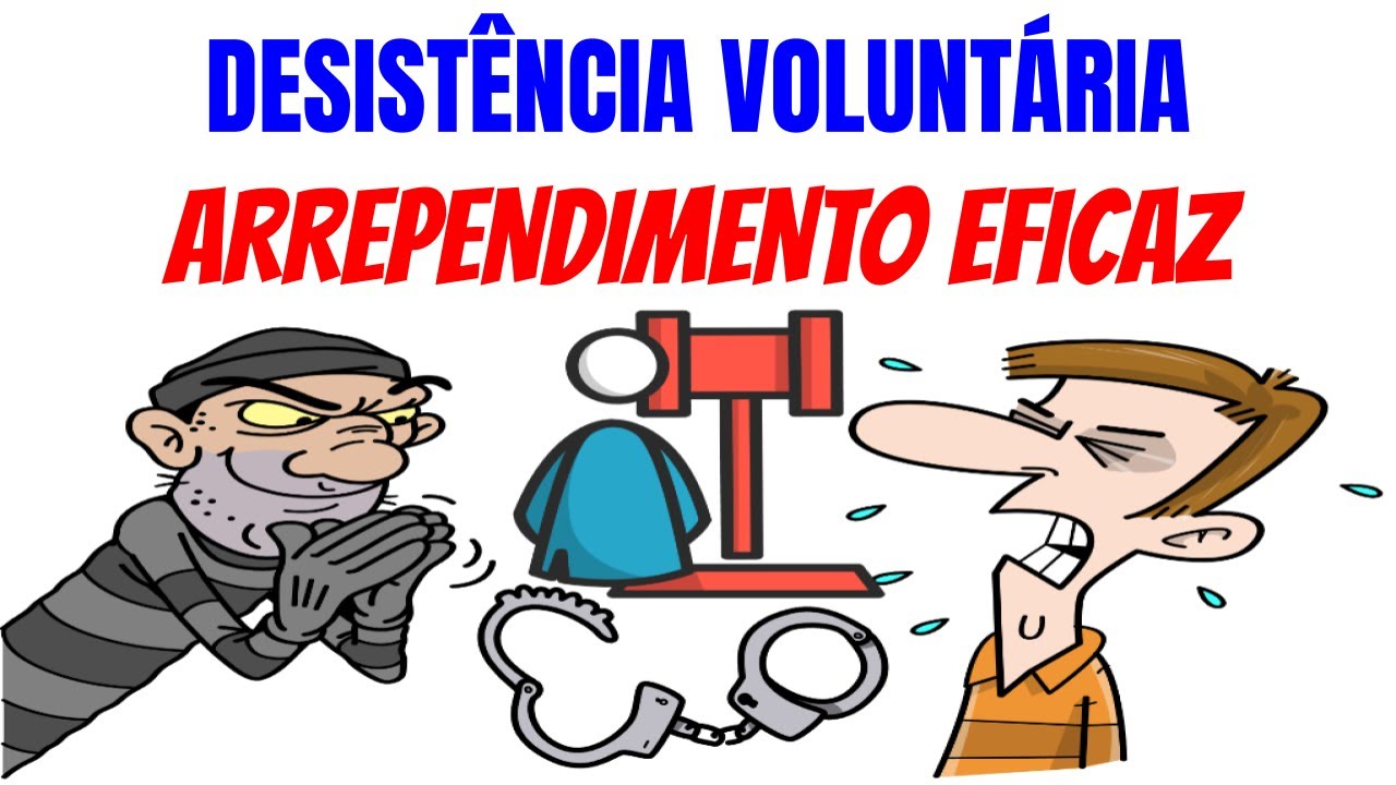 Desistência Voluntária e Arrependimento Eficaz - Direito Penal