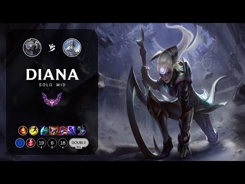 Diana Mid vs Galio - EUW Master Patch 13.7