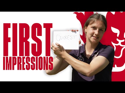 Lotte Wubben-Moy on Call-Ups, England Debuts & the Fastest Players in the Squad! | First Impressions
