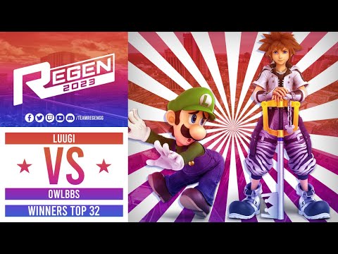 Regen 2023: Winners Top 32 -  Luugi (Luigi) Vs Owlbbs (Sora)