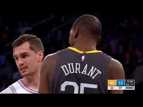 Kevin Durant and Enes Kanter Trash Talk Each Other
