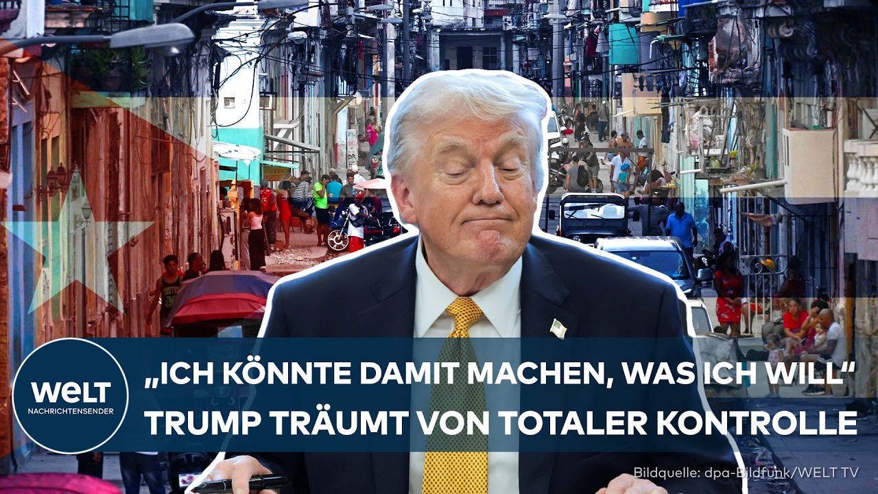 KUBA-KRISE: „Ich könnte damit machen, was ich will“ – Donald Trump gewohnt breitbeinig