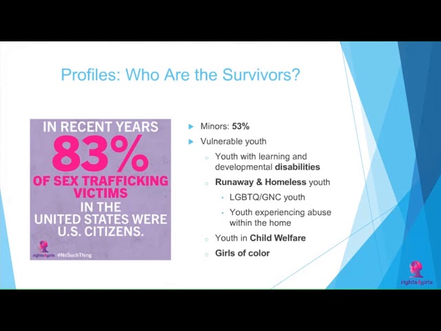 Identifying and Serving Survivors of Child Sex Trafficking (July 2019)
