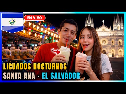 🥤Buscando Licuados Nocturnos Santa Ana El Salvador