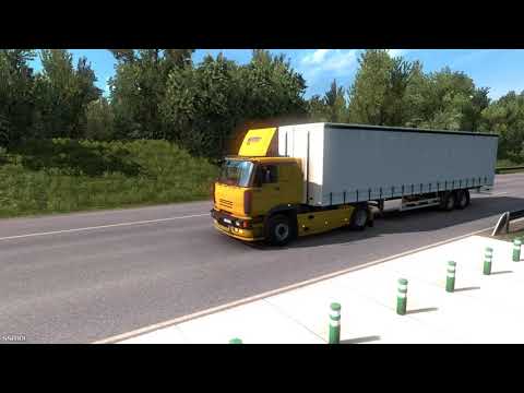Euro Truck Simulator 2 mods Liaz 300s camion and BDF