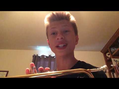 How to play Pink Panther. Trumpet tutorial #1