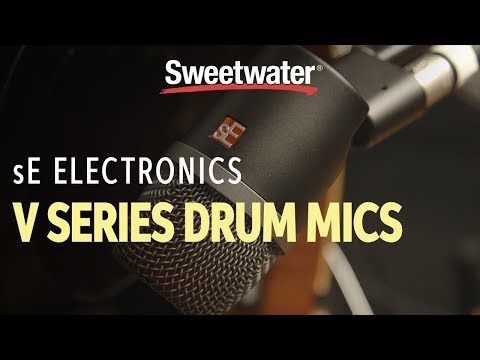 sE Electronics V Series Drum Mics Demo