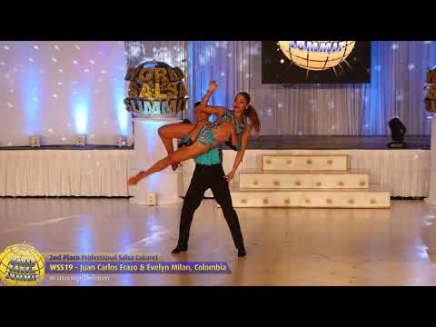 WSS19 - Juan Carlos Erazo & Evelyn Milan - Pro Salsa Cabaret 2nd Place