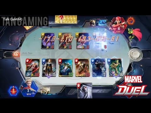 MARVEL DUEL - 1 SHOT Yondu be like (with drax assault). Short highlight video.
