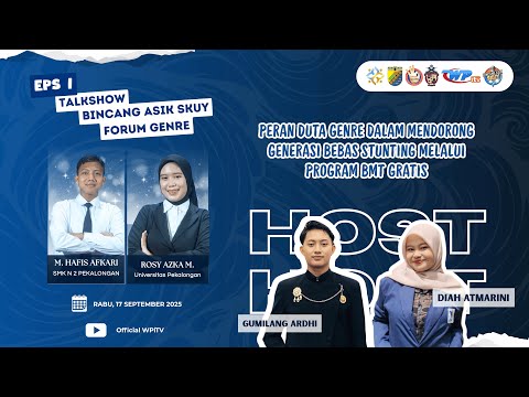 "STOP! Stunting Duta Genre Punya Solusi"| Meli Rizkiyani &  M. Hafis Afkari