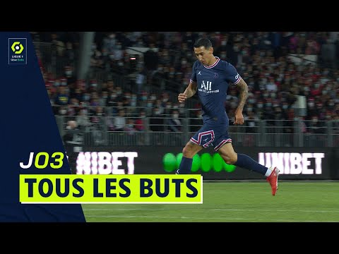 Tous les buts de la 3ème journée - Ligue 1 Uber Eats / 2021-2022