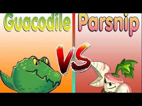 Guacodile Vs Parsnip| PVZ Heroes Gameplay | Plant vs Zombie 2