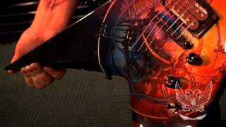 Video thumbnail for NAMM 2017 Dean Guitars " V Dave Mustaine Max Wheel/Terminated, Zero Dave Mustaine Vic Rattle Head by Dean Guitars