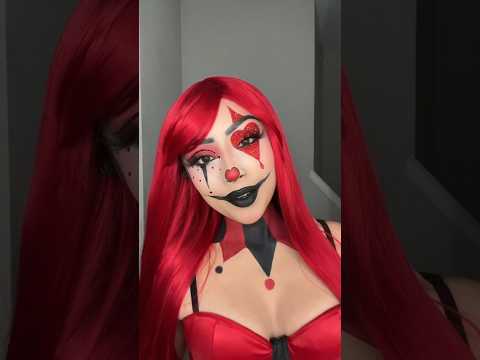 Cute Sexy Halloween Clown Makeup #makeupshorts #makeuptutorial #halloween CREDIT @miriammelonn