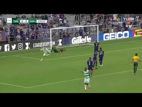 Orlando City vs Santos  Gol ⚽ Juan otero fuera del area 🥅