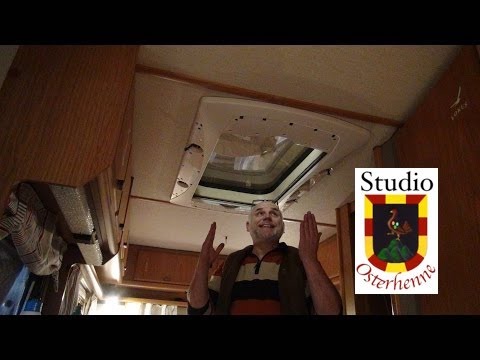#09 Wohnwagen Ideen Tipps Anregungen Renovieren Dachhaube Dachluke umbauen Ratschläge