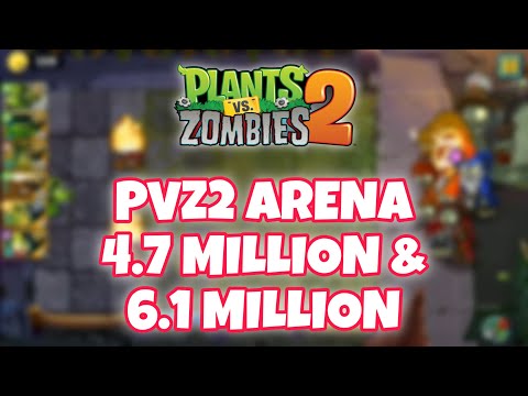 PVZ2 - ARENA THREEPEATER 4.7 MILLION & THREEPEATER BOOSTERAMA 6.1 MILLION