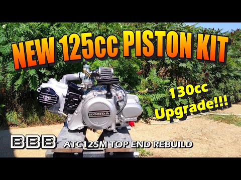 New Pistons for Honda ATC and TRX 125? - Testing Prototype Piston and Top end Rebuild -1984 ATC125M