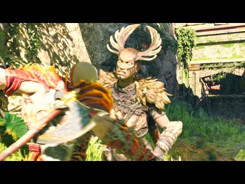 God of War: Ragnarok (PS5 4K 60FPS) - All Untamed Fury Locations & Boss Fight