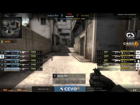 CEVO Season 5 Pro Placement: Armata vs. Justus Pro on de_mirage (2 of 2)