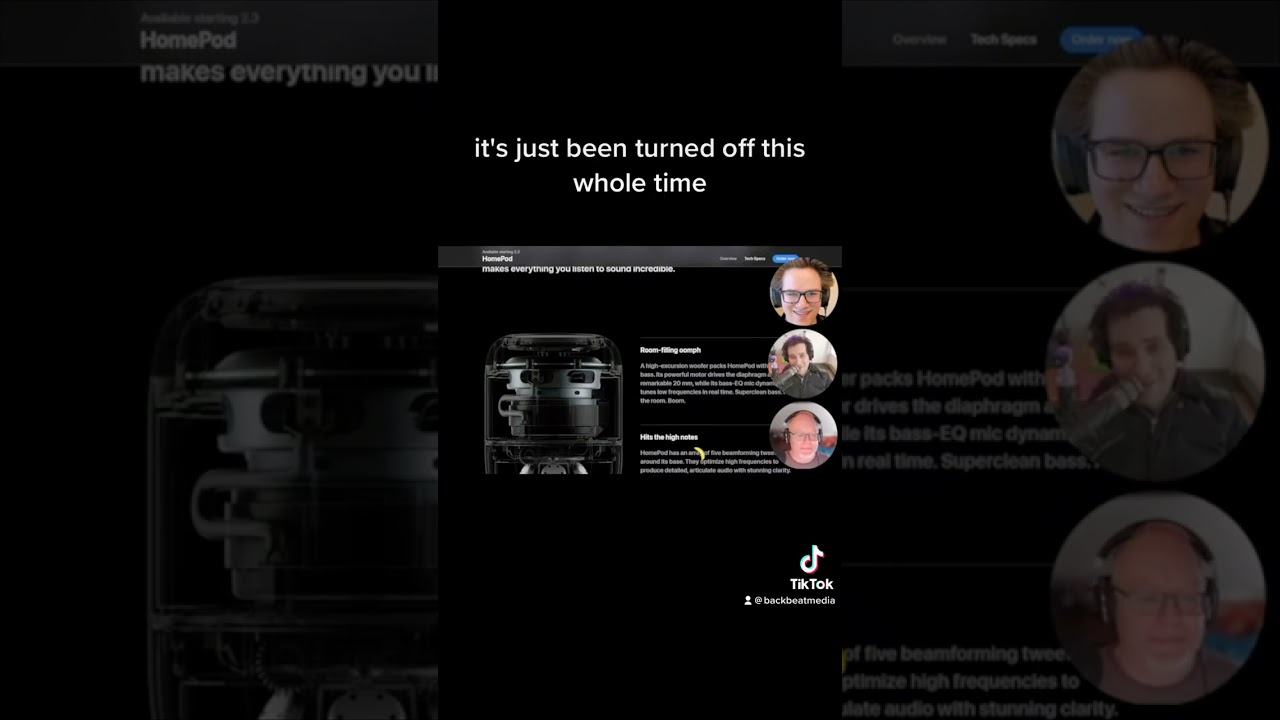 Secret Sensor In HomePods?