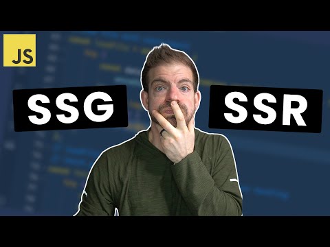 SSG vs. SSR in 10 Minuten erklärt (Für Anfänger)