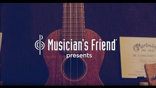 Video thumbnail for Martin Guitar Centennial Ukuleles - New From NAMM 2017 by Musician's Friend