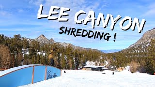 SNOWBOARDING VLOG | LEE CANYON LAS VEGAS SHREDDING 2022 !