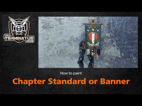 Painting a Standard, Flag or Banner