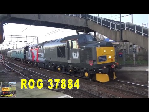ROG 37884 Passes Bescot on 5Z37 Unit transfer