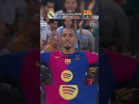 Real Madrid vs Barcelona El Clásico 2025