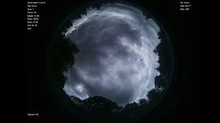 2026-07-05 All sky camera capture from Poiana Rusca Mountains, Romania