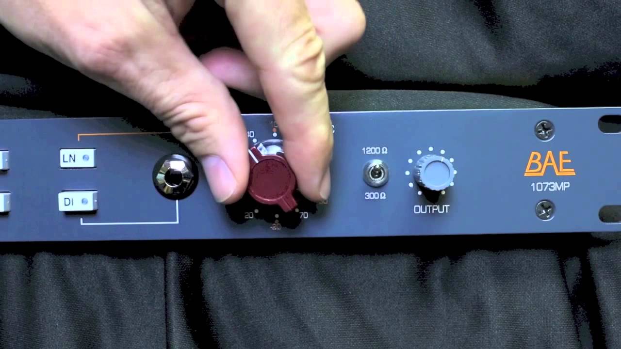 BAE 1073MP Dual Channel Mic Preamp with PSU микрофонный предусилитель ...